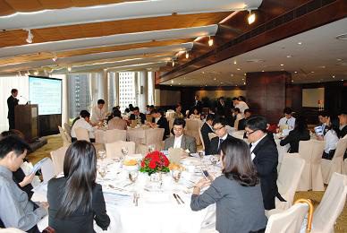 Project presentation luncheon for municipal government